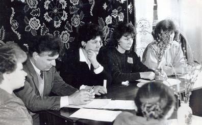 Городня, 1993 год, жюри конкурса «А ну-ка, библиотекари!»