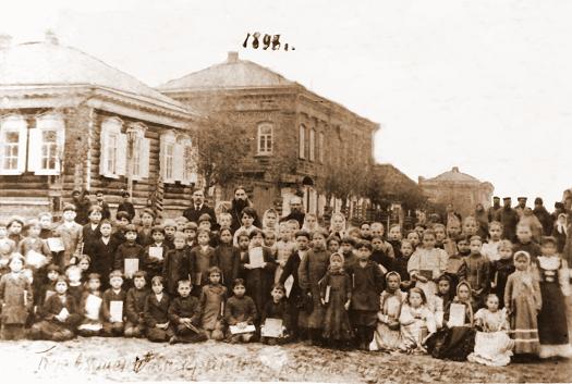 Учащиеся Климовской земской щколы, 1898 год, http://klimovo-rmuk.3dn.ru/index/klimovo/0-102